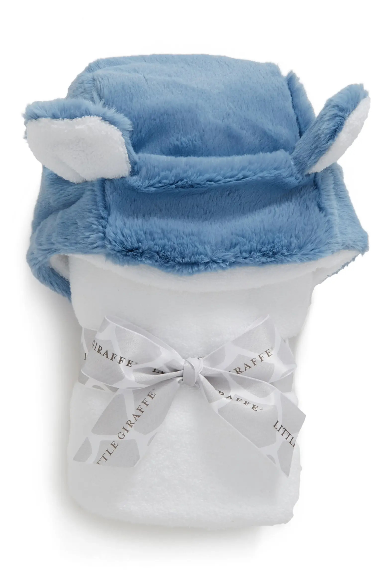 Luxe Faux Fur Hooded Towel | Nordstrom | Nordstrom