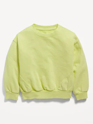 Crew-Neck Sweatshirt for Toddler Girls | Old Navy (US)