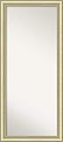 Amanti Art Full Length Mirror | Textured Light Gold Mirror Full Length | Full Body Mirror | Floor Le | Amazon (US)