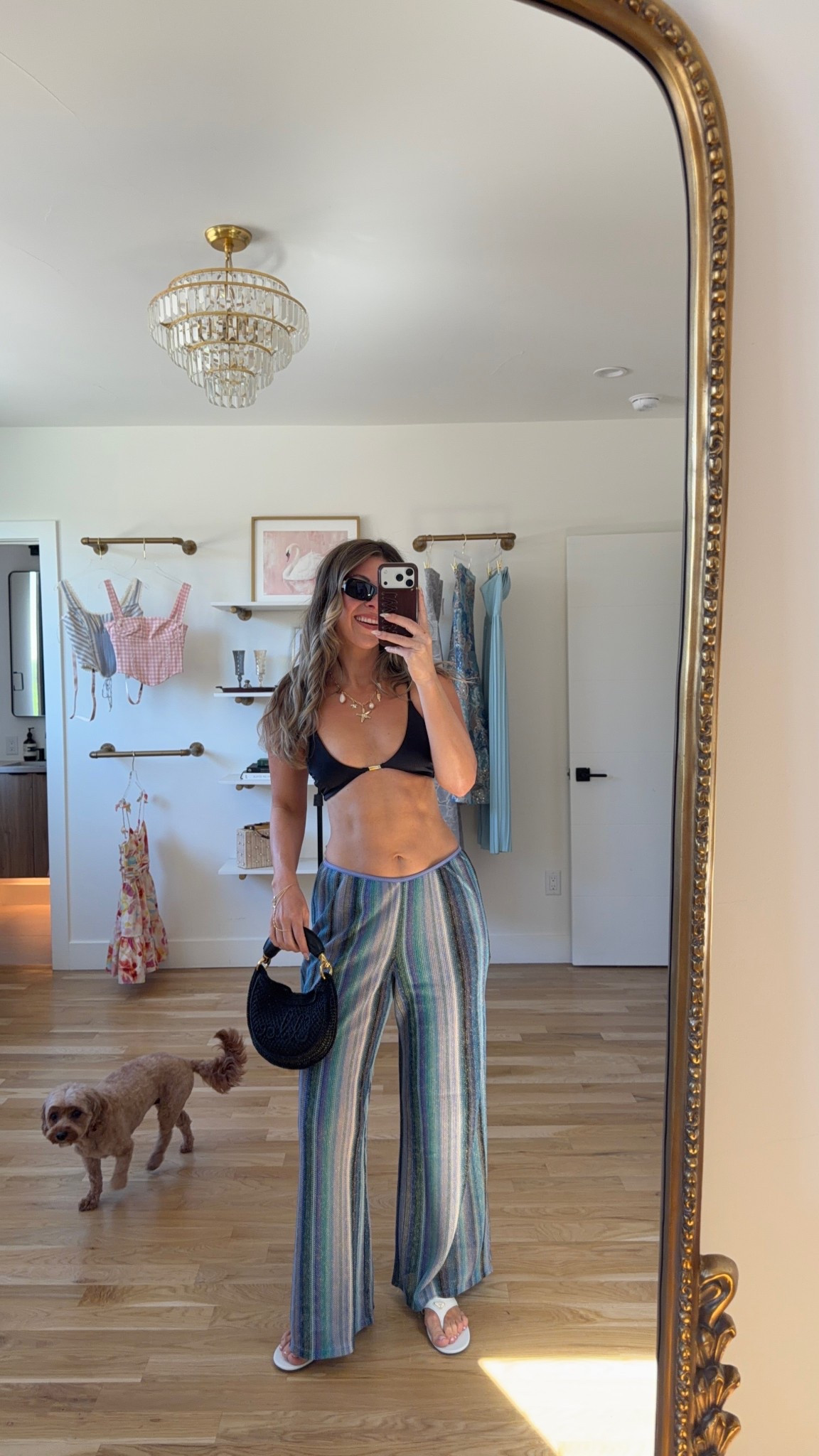 Victoria's Secret swim top with shimmer stripped cover up pants

i sized up to a medium pant & did my normal small top 

divi: emerson15

Lingerie
Sleepwear
Pajamas
Loungewear
Nighty
Swimsuit
Coverup

#LTKgrwm #LTKSeasonal #LTKselfcare