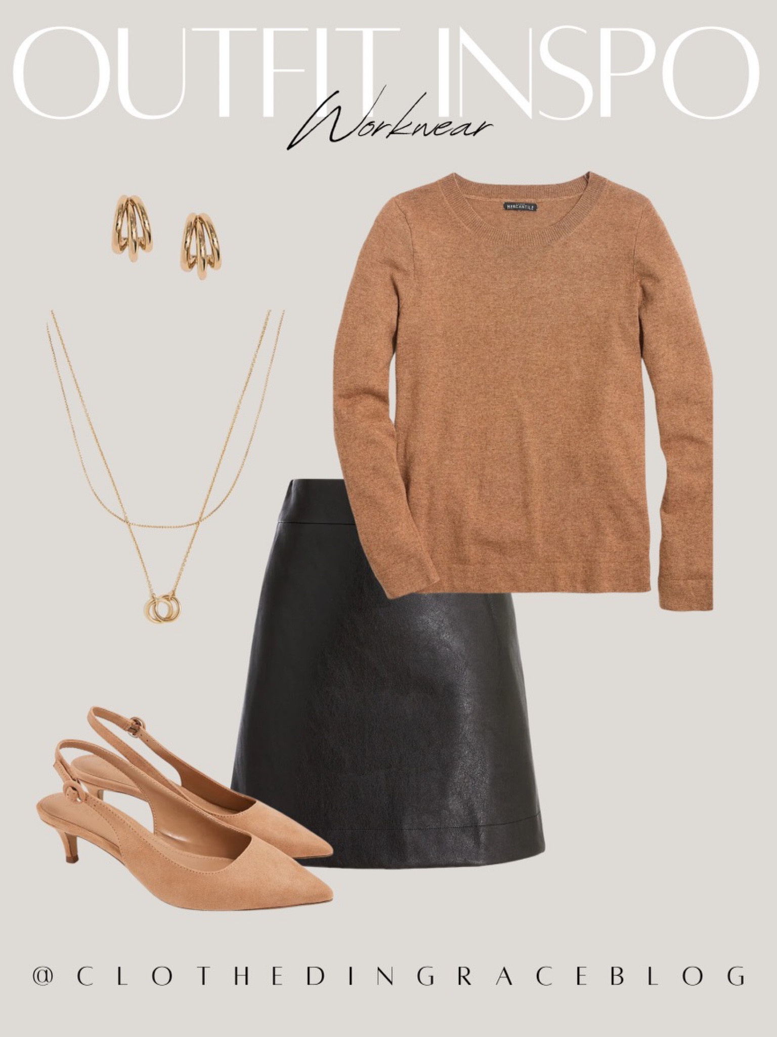 Workwear outfit inspiration for fall 

#LTKunder100 #LTKstyletip #LTKworkwear