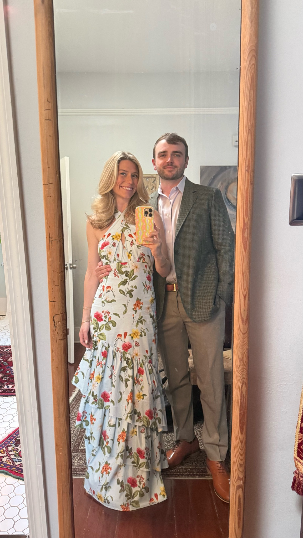 Rehearsal dinner look 🩵 love the fit of this dress

#LTKootd #LTKPetite #LTKWedding