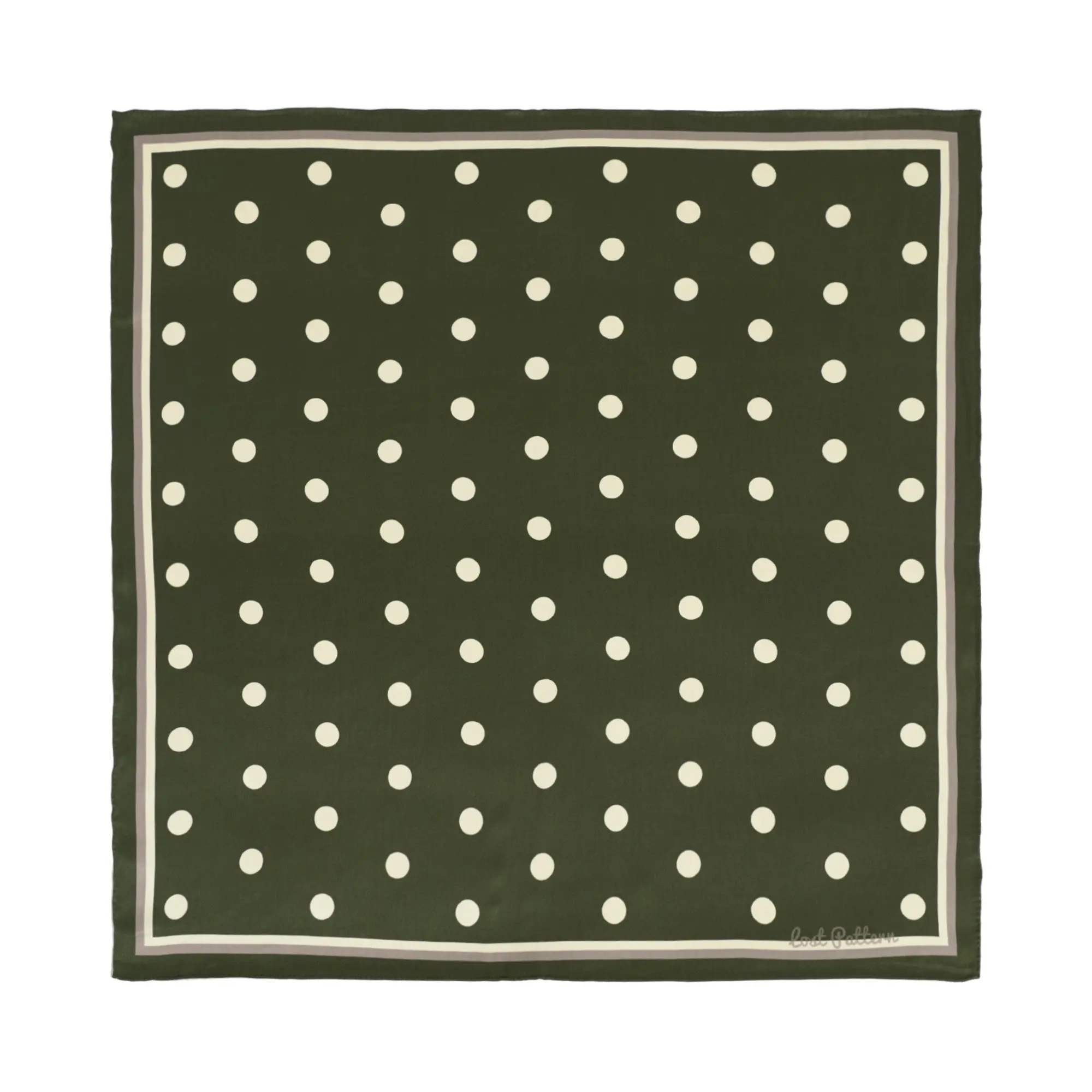 "Retro Polka" Silk Bandana Scarf (Women) | Nordstrom | Nordstrom