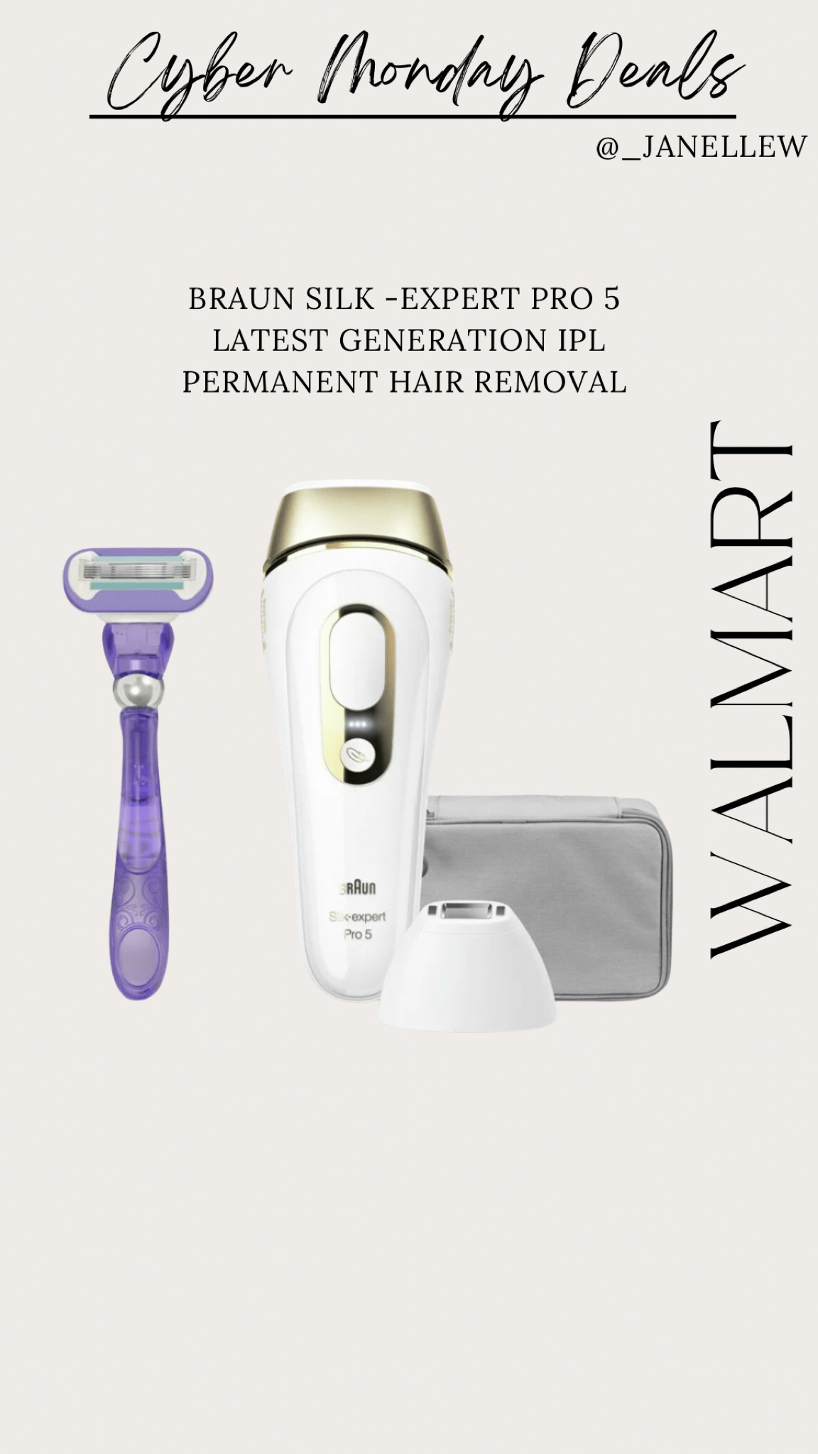 This is selling fast!! This permanent hair removal technology removes hair in 4-6 weeks! It’s on sale for $297. 

Make sure to get yours now or gift it 🎁 

•Follow for more sales!!•

#giftgiving #shaving #hairremoval #braun #walmart #walmartfind #cybermonday 

#LTKbeauty #LTKCyberweek #LTKGiftGuide