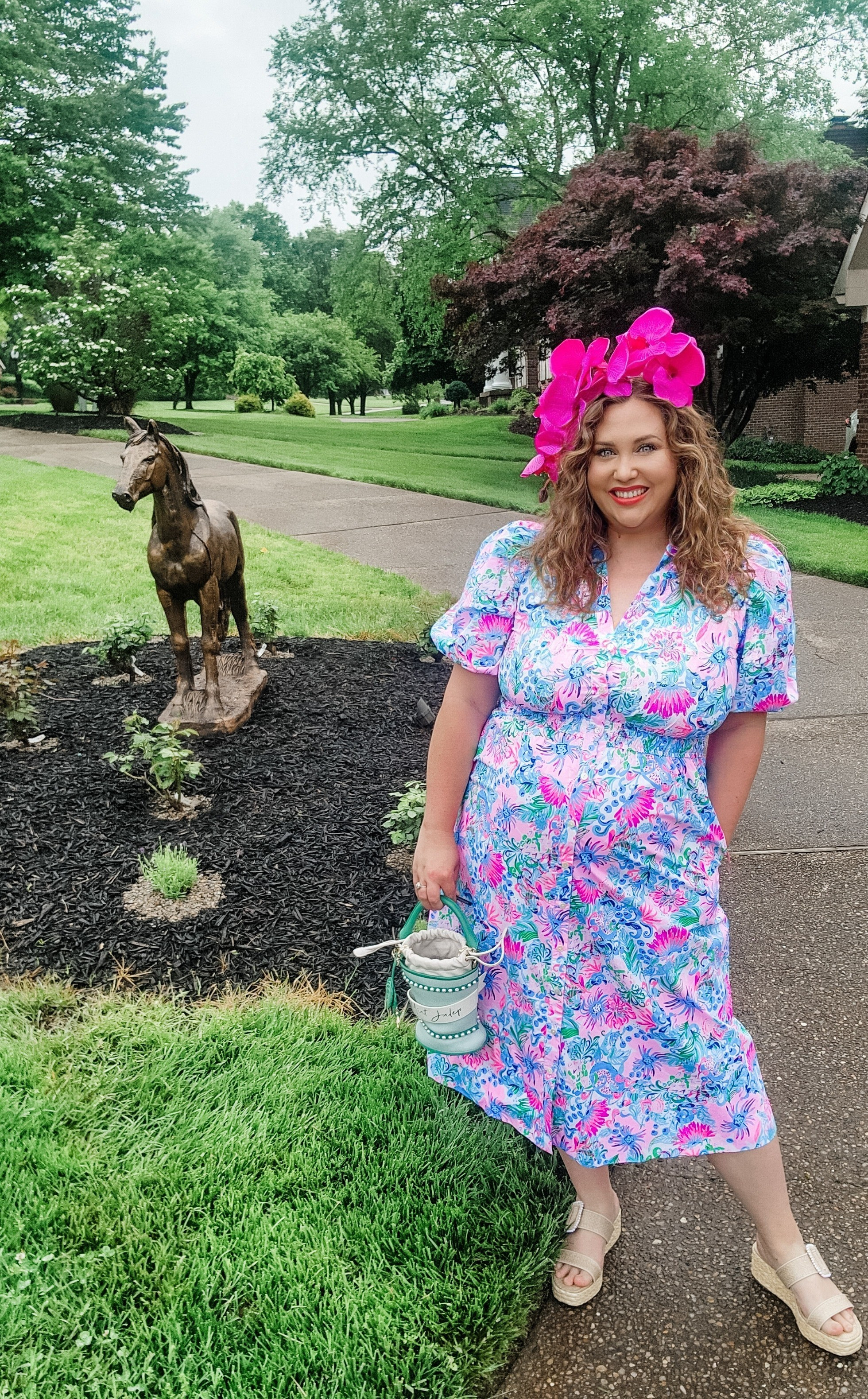 Oaks Day at Churchhill Downs#pink #livinglargeinlilly #kentuckyoaks

#LTKFestival #LTKmidsize #LTKplussize