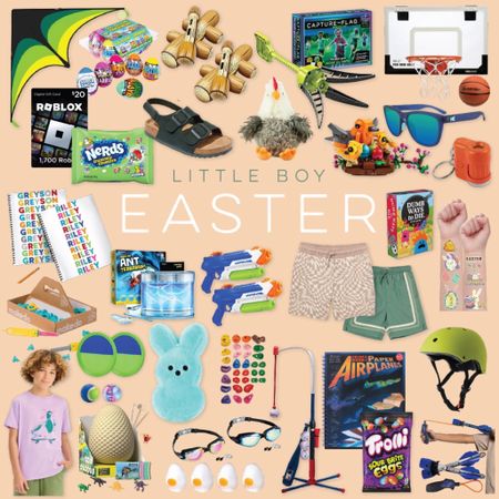 Sprinkle some Easter magic with our gift ideas for little boys! From toys to treats and spring-ready clothes, these handpicked goodies will make their baskets brim with joy.

#EasterGiftGuide #KidFavorites #SpringStyle 

#LTKfamily #LTKSeasonal #LTKkids