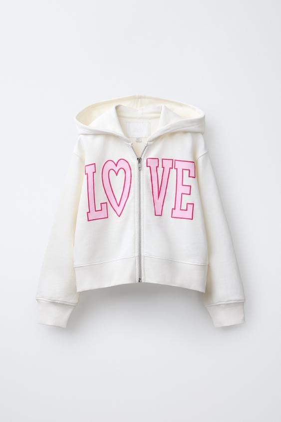 VARSITY ZIP SWEATSHIRT | Zara US