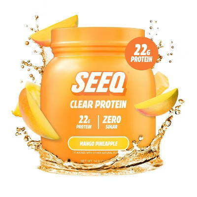 Seeq Clear Protein Powder - Mango Pineapple - 15 Servings - 14.8oz | Target