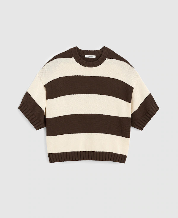 Relaxed Sweater Tee in 100% Cotton | Madewell