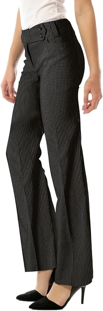 MixMatchy Women's Ultra Stretch Lux Comfort with Flex Motion Bootcut Dress Pants Work Business Of... | Amazon (US)