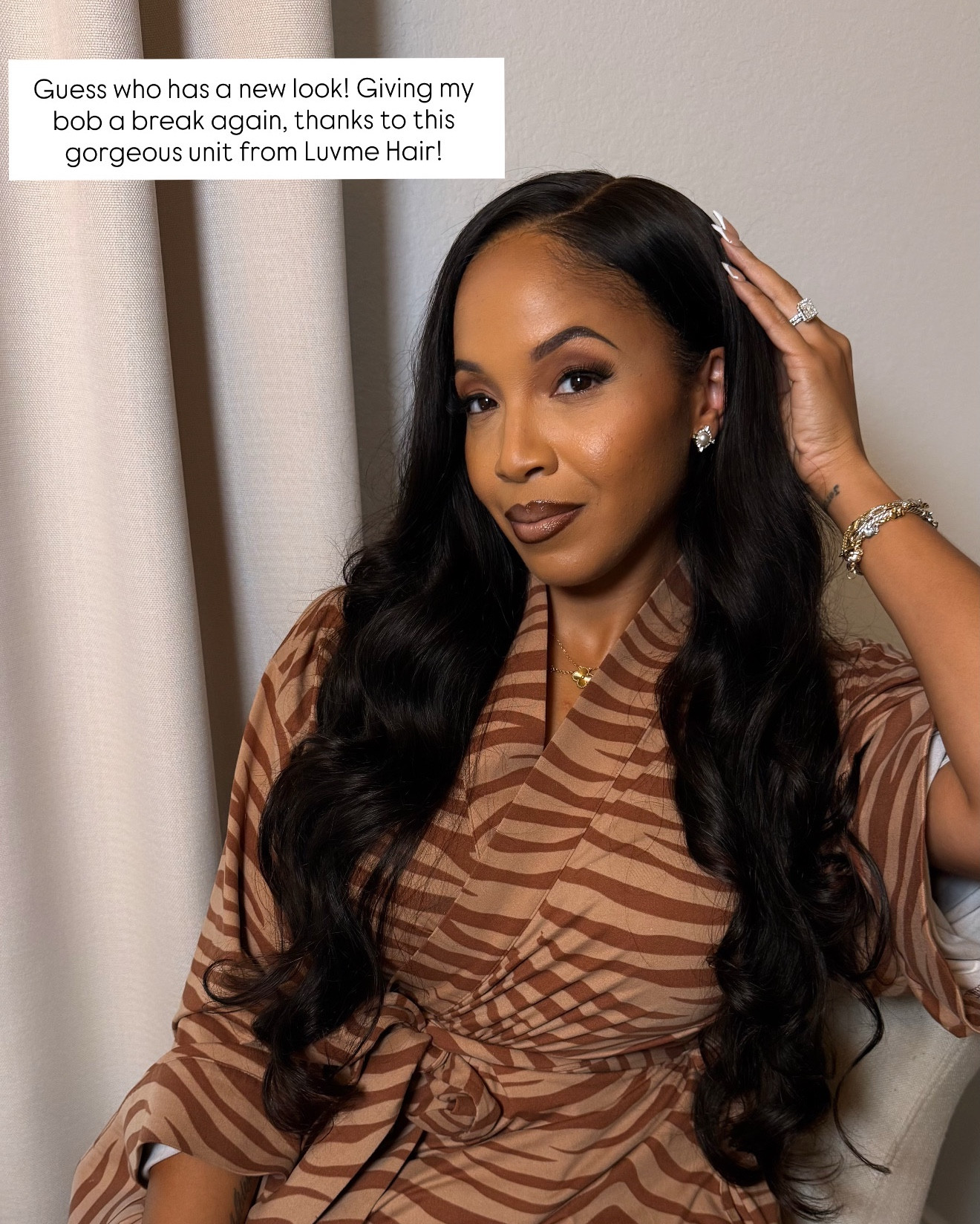 My new go-to protective style, when I’m taking a break from my natural hair. This Luvme All-Day Comfort™ Wig, 250% Density, with a Glueless 7x6 HD Closure is super easy to install.  I just slick my hair back, put on the wig, adjust the strap, and GO! Shop Luvme Hair now and try out a unit for yourself! Use code “SHAY32” for 32% OFF for all Luvme wigs. #luvme #luvmehair #luvmeforyou #luvmeforreal @luvmehair

#LTKU #LTKBeauty #LTKSaleAlert