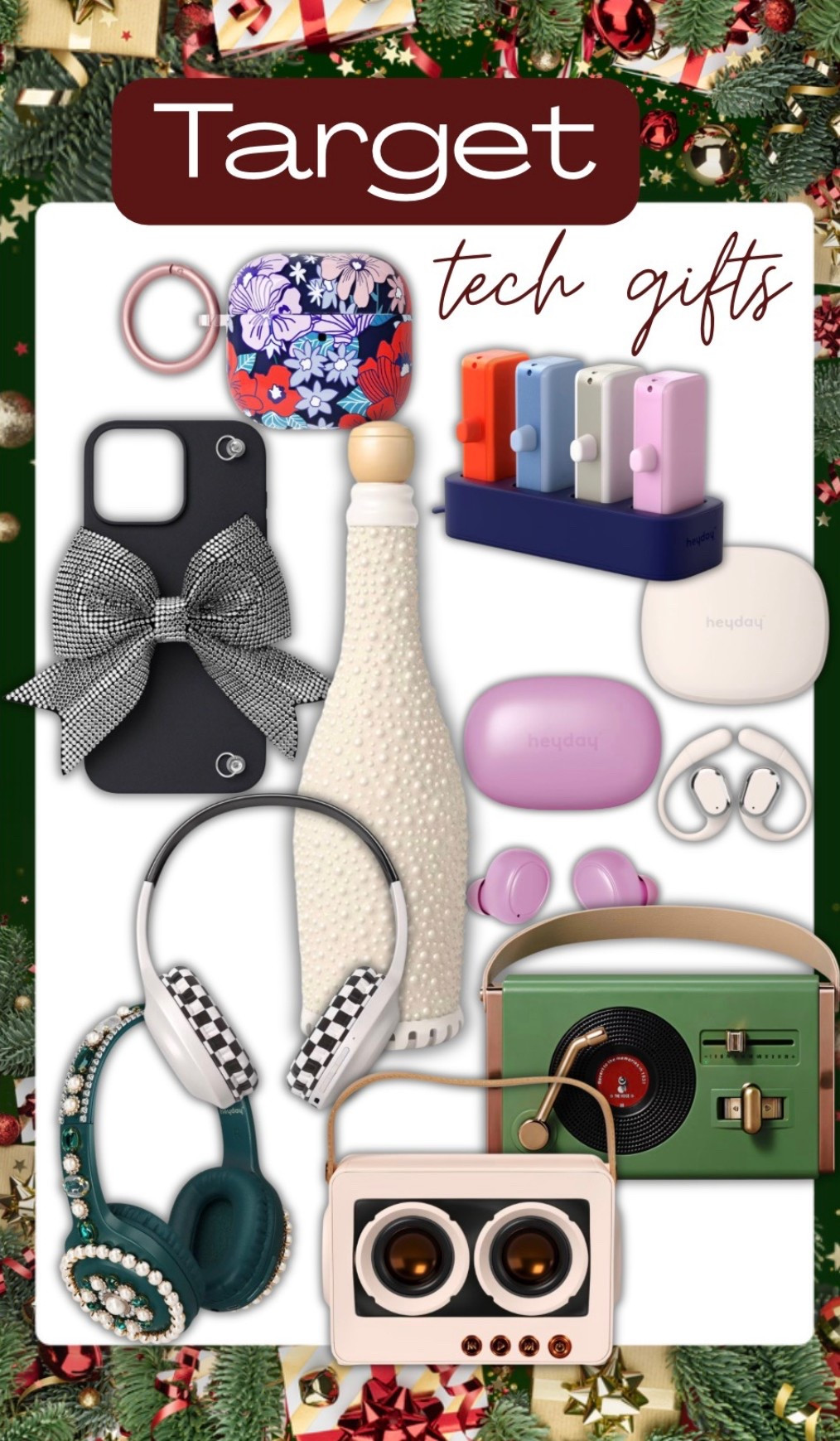 Target tech finds that would make great gift ideas  

#LTKGiftGuide #LTKHoliday #LTKSeasonal