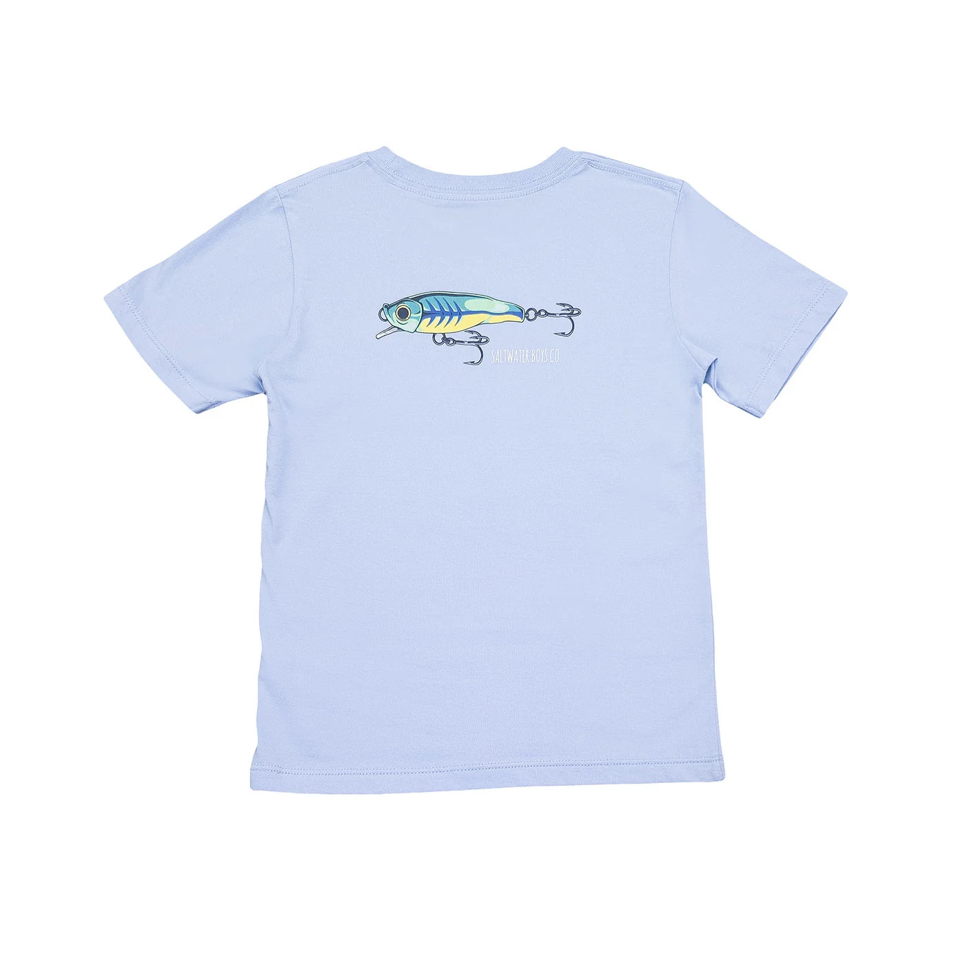 Lures T-Shirt - Blue | Saltwater Boys Company