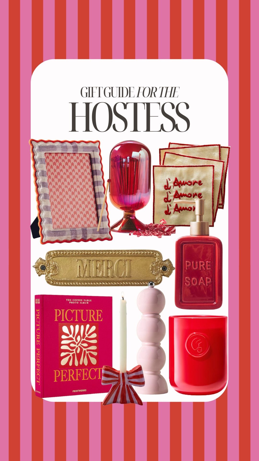 Gift ideas for the hostess 

#LTKGiftGuide #LTKSeasonal #LTKHoliday