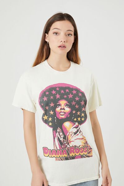 Oversized Diana Ross Graphic Tee | Forever 21