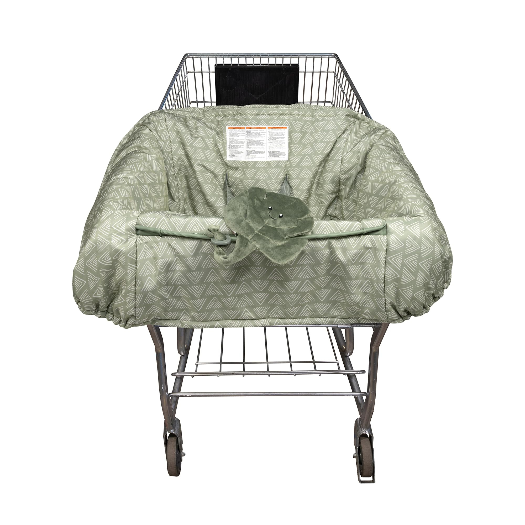Boppy Shopping Cart Cover, Green Leaf, Cart Cover for Babies with Soft 360-Degree Coverage, Safet... | Amazon (US)