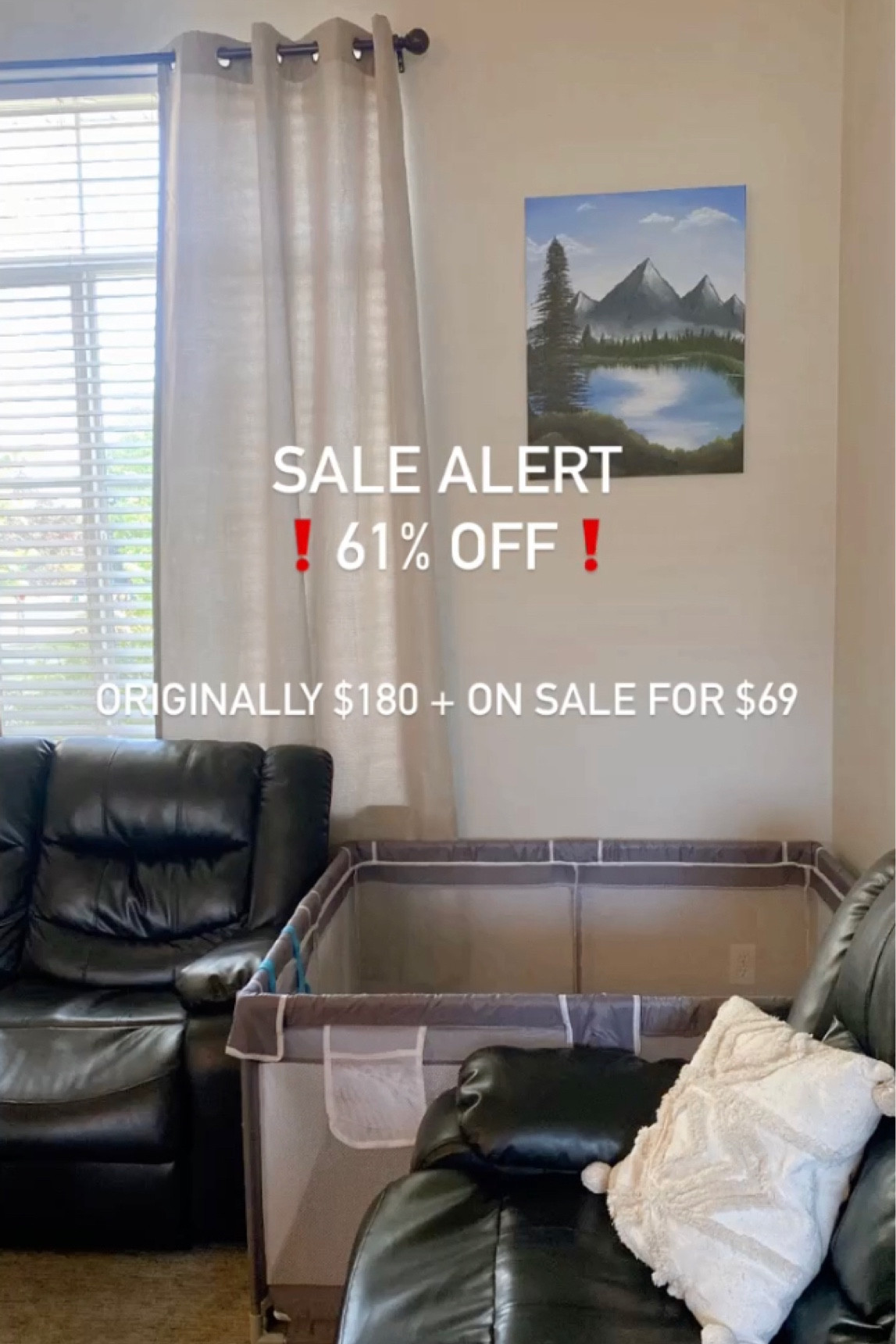 🏃🏼‍♀️RUN TO GET THIS PLAYPEN!!! it’s currently 61% off! The 50x50 was the perfect size for the corner of our living room! Not too big, still gives baby enough room while being totally safe! 

It has : 
- arm pulls to help them stand 
- corner covers for safety 
- mesh lining in case baby falls asleep or wants to see out 
- zipper door for easy in/out 

This playpen has had over 1k sales just in the last MONTH! It’s great quality + going fast! Hurry before they’re gone❗️SUCH A STEAL!!!!!

#LTKkids #LTKfamily #LTKbaby