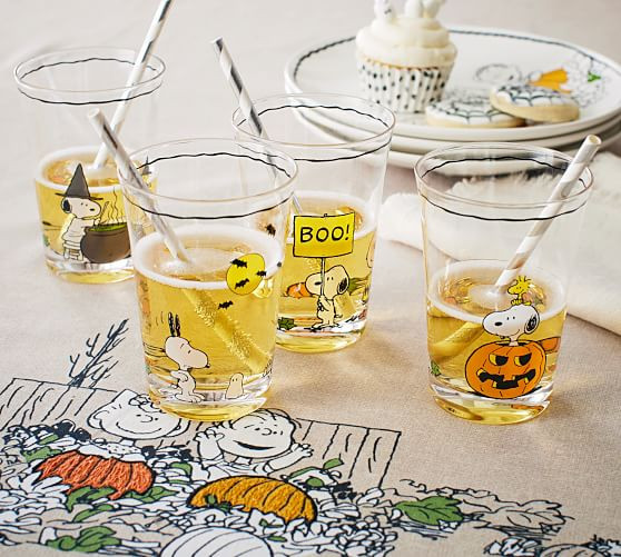 Peanuts™ Tumblers - Set of 4 | Pottery Barn (US)