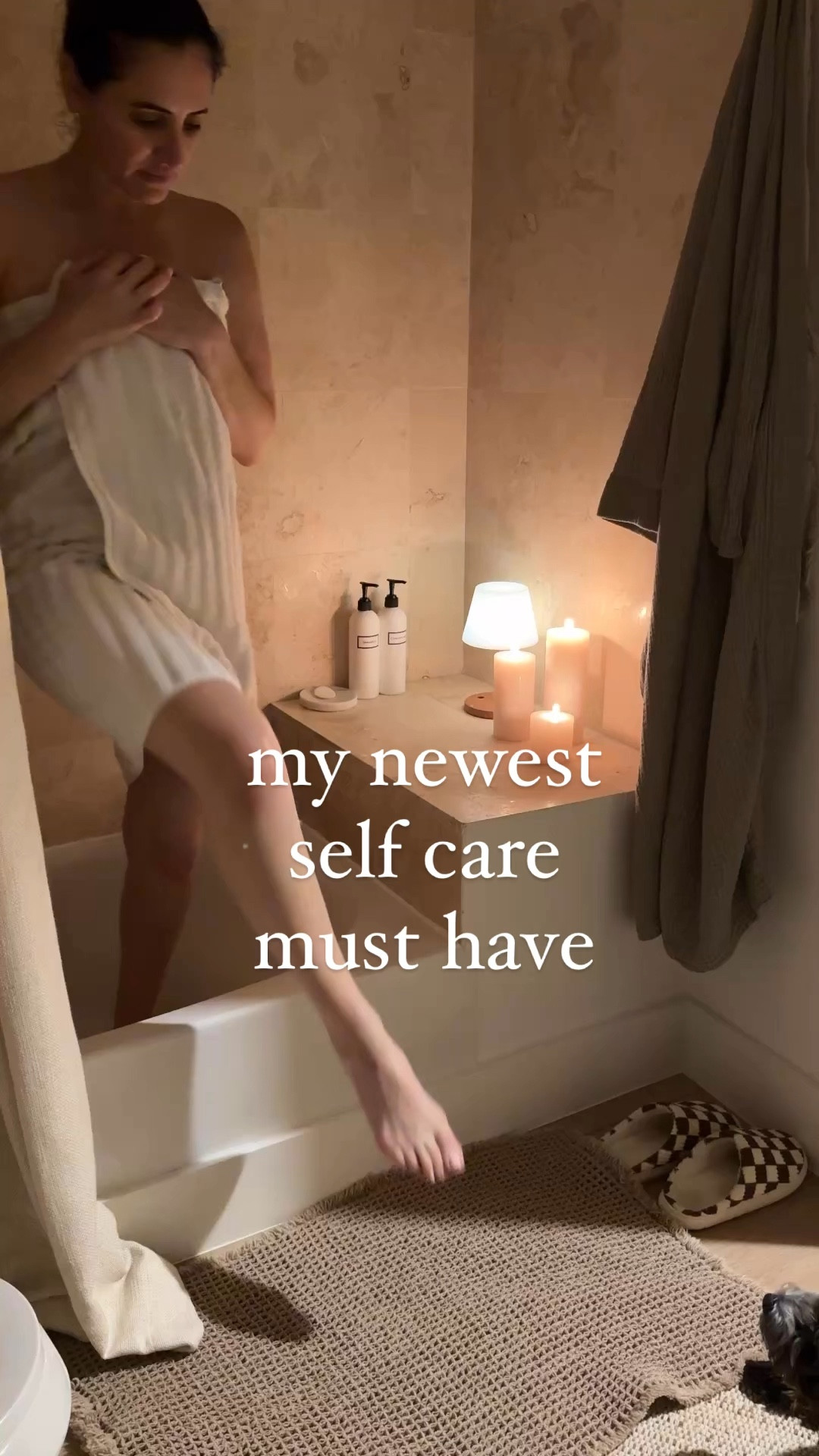 a dimly lit shower with just a tap ✨🧖🏻‍♀️ 

This dimmable, waterproof lamp is perfect for showers, outdoor areas, shelves, pantries and more. 

The options are endless but a dimly lit shower is the ultimate relaxer. I added candles too but it’s such a nice vibe on its own. 

Bathroom decor 

#LTKStyleTip #LTKFindsUnder50 #LTKHome