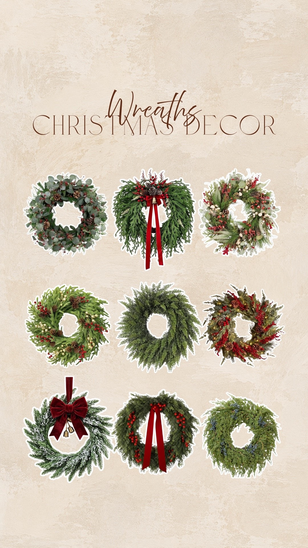 Christmas wreaths

#LTKSeasonal #LTKSaleAlert #LTKHome