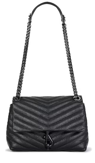 Rebecca Minkoff Edie Crossbody Bag in Black. | Revolve Clothing (Global)