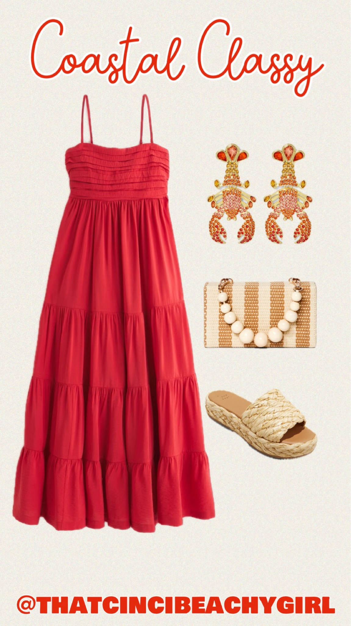 Coastal classy look that is also perfect for the 4th of July! Going to dinner on the beach, a cruise? This look is gorgeous!

#LTKFindsUnder50 #LTKFindsUnder100 #LTKTravel