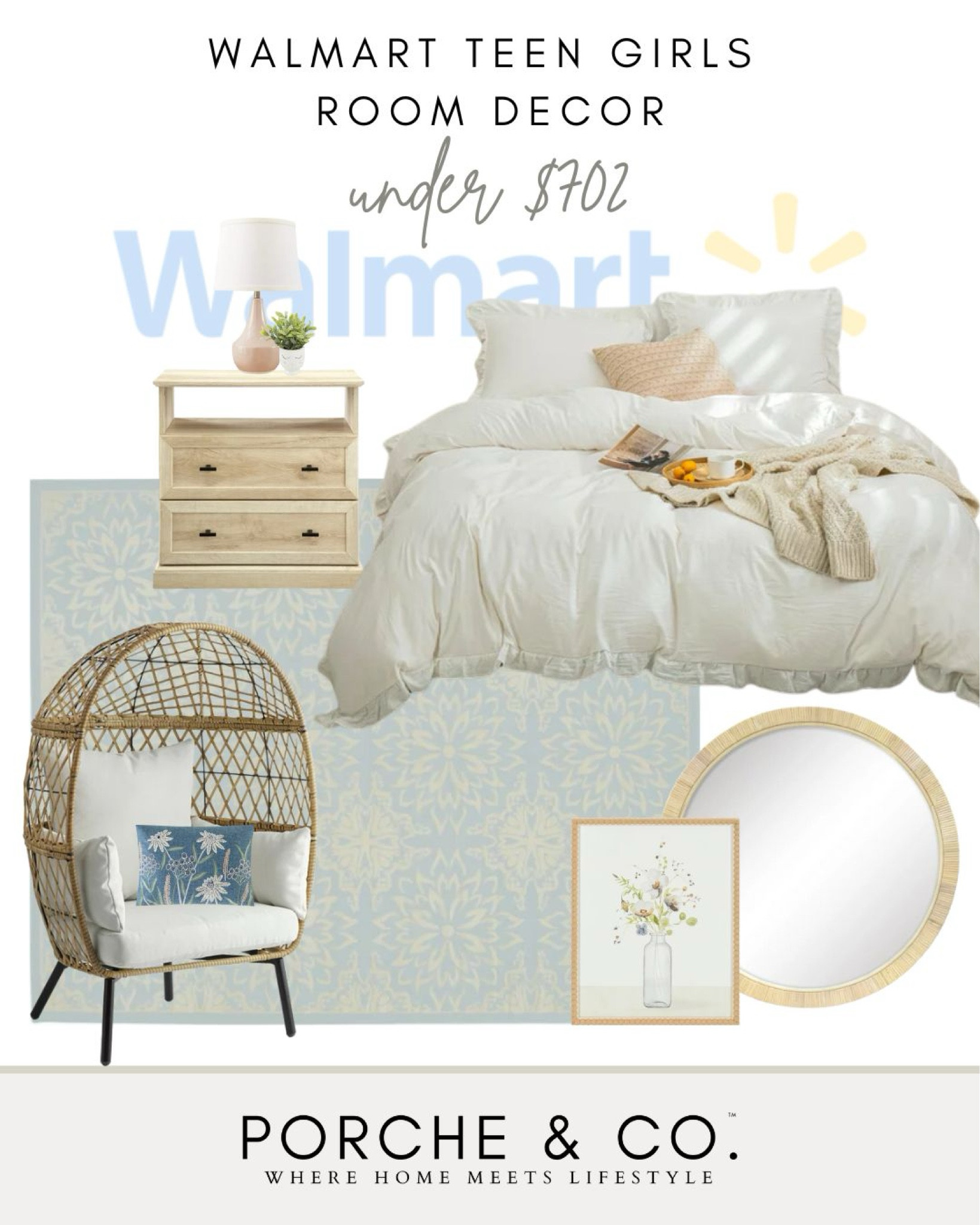 Walmart teen girls, teen girls bedroom, girls bedroom styling 
#visionboard #moodboard #porcheandco

#LTKhome #LTKstyletip #LTKkids