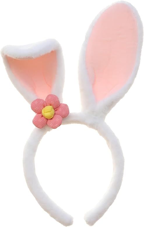 CHEU Easter bunny headband with rabbit ears costume | Amazon (US)
