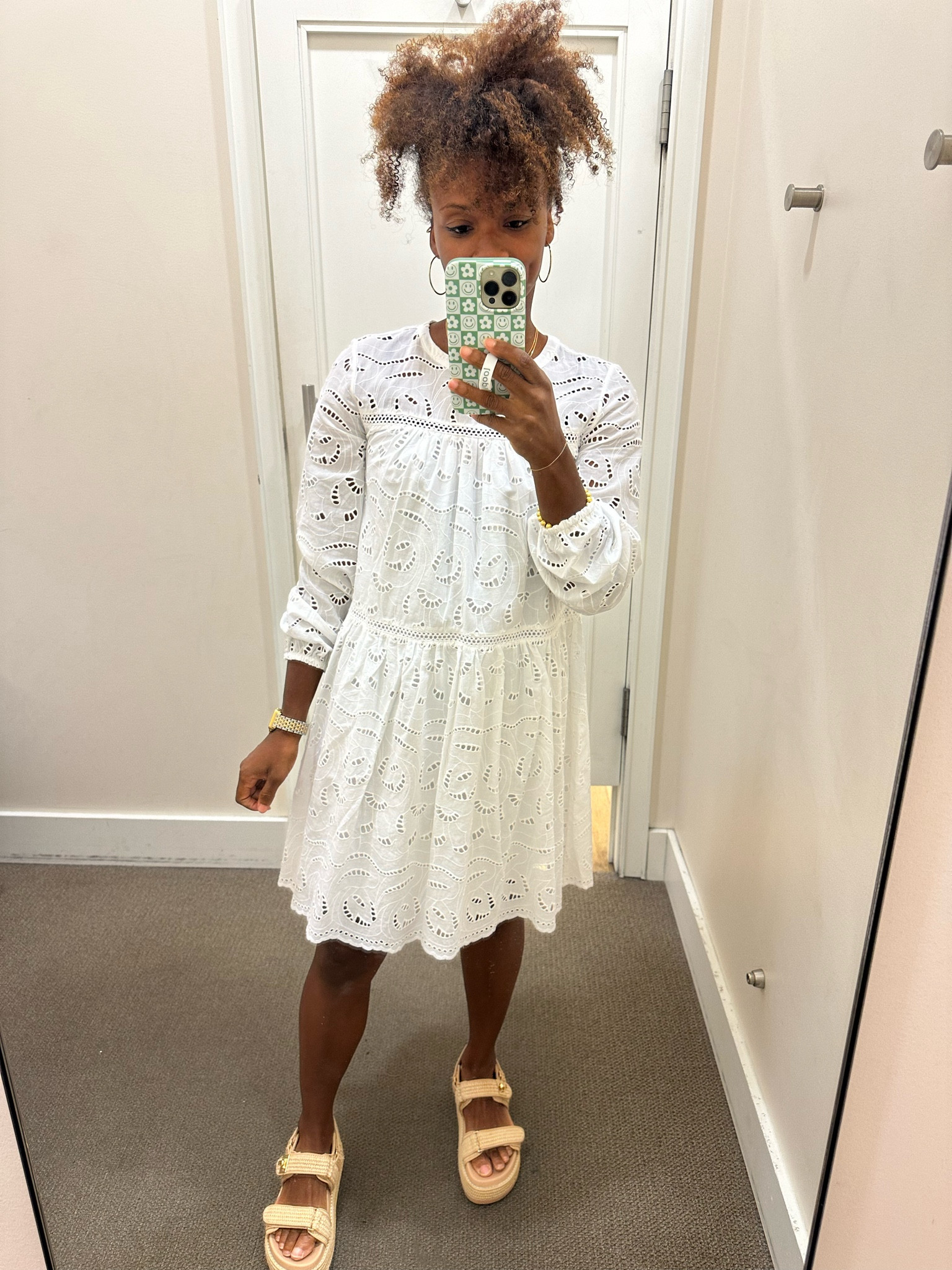 Loft clearance dress.  Dress has no stretchh

#LTKSeasonal #LTKSaleAlert