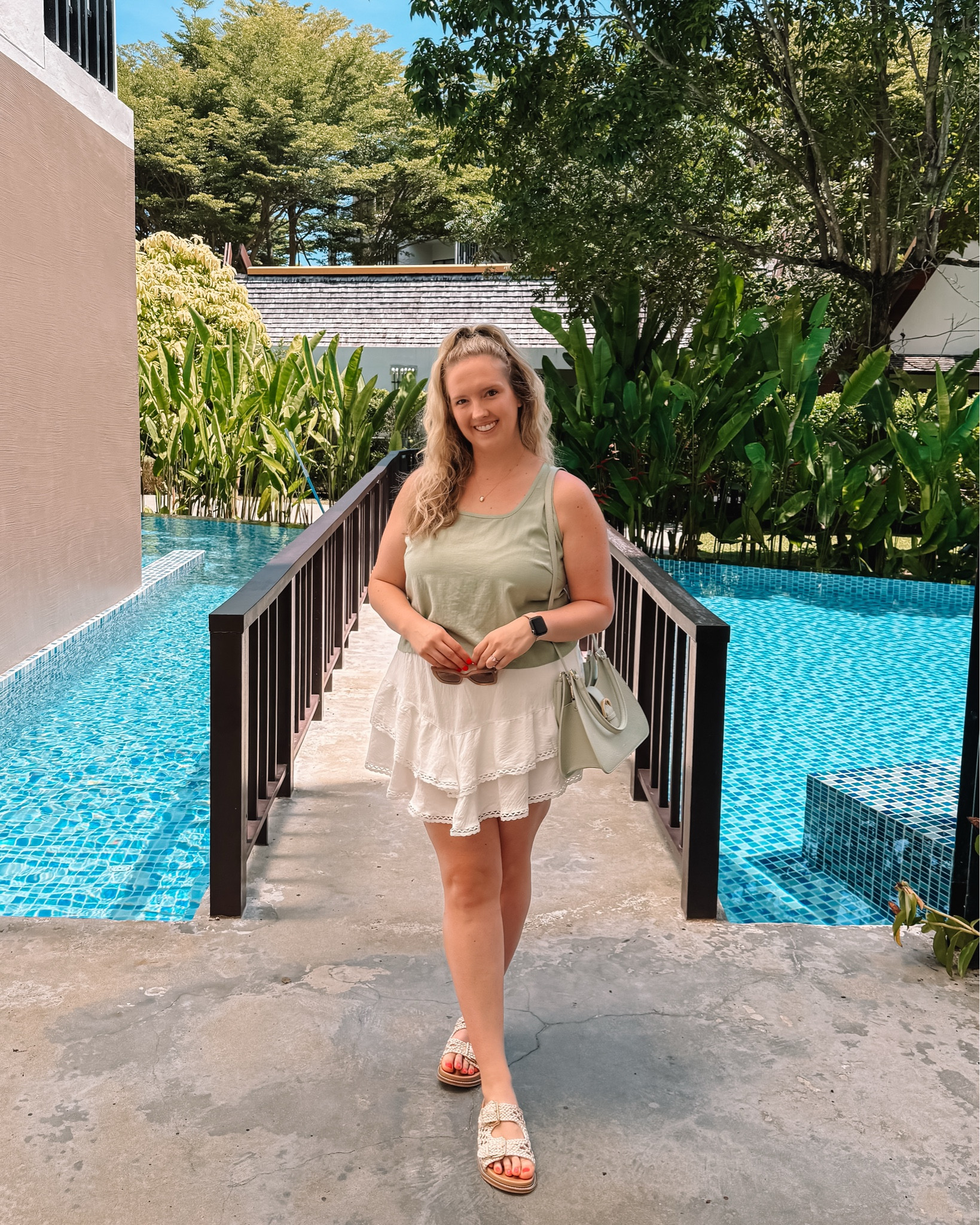 Thailand 2025 — the clothes I wore, the shoes I walked in, the bags I toted. A trip of a lifetime and here’s all the things I dawned on my trip out east! 

MUST HAVES: linens and palazzo pants. Even shorts and skirts aren’t the best idea always in the heat because of chaffing. 🥴 Light layers especially at night are key!

#LTKMidsize #LTKTravel #LTKSeasonal