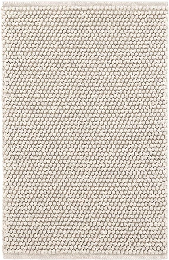 Dash and Albert Sonoma Ivory Handwoven Indoor/Outdoor Rug, 2 X 3 Feet, Ivory Solid Pattern | Amazon (US)