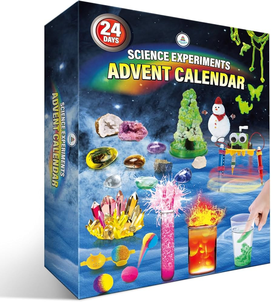 UNGLINGA Science Experiments Advent Calendar 2025 for Kids Boys Girls Toys Gifts Idea- Chemistry,... | Amazon (CA)