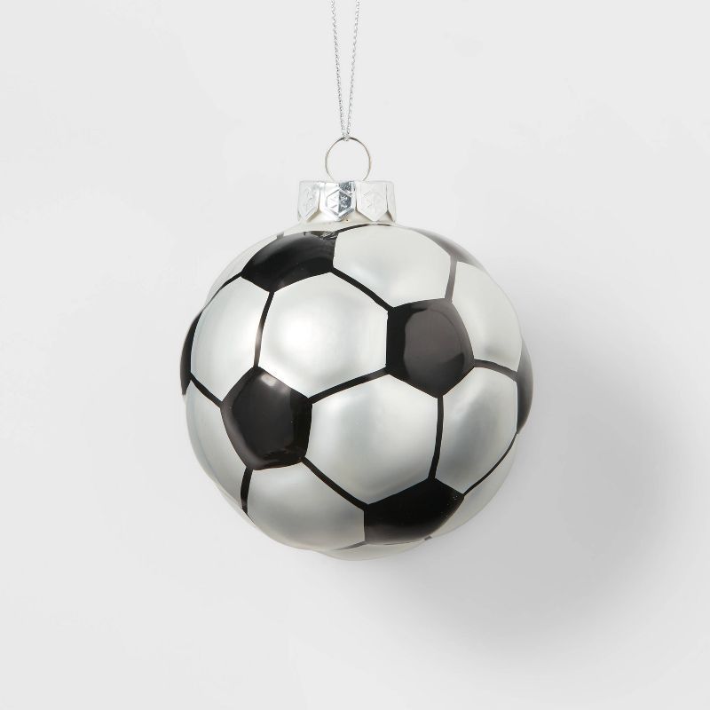 Glass Soccer Christmas Tree Ornament - Wondershop™ | Target