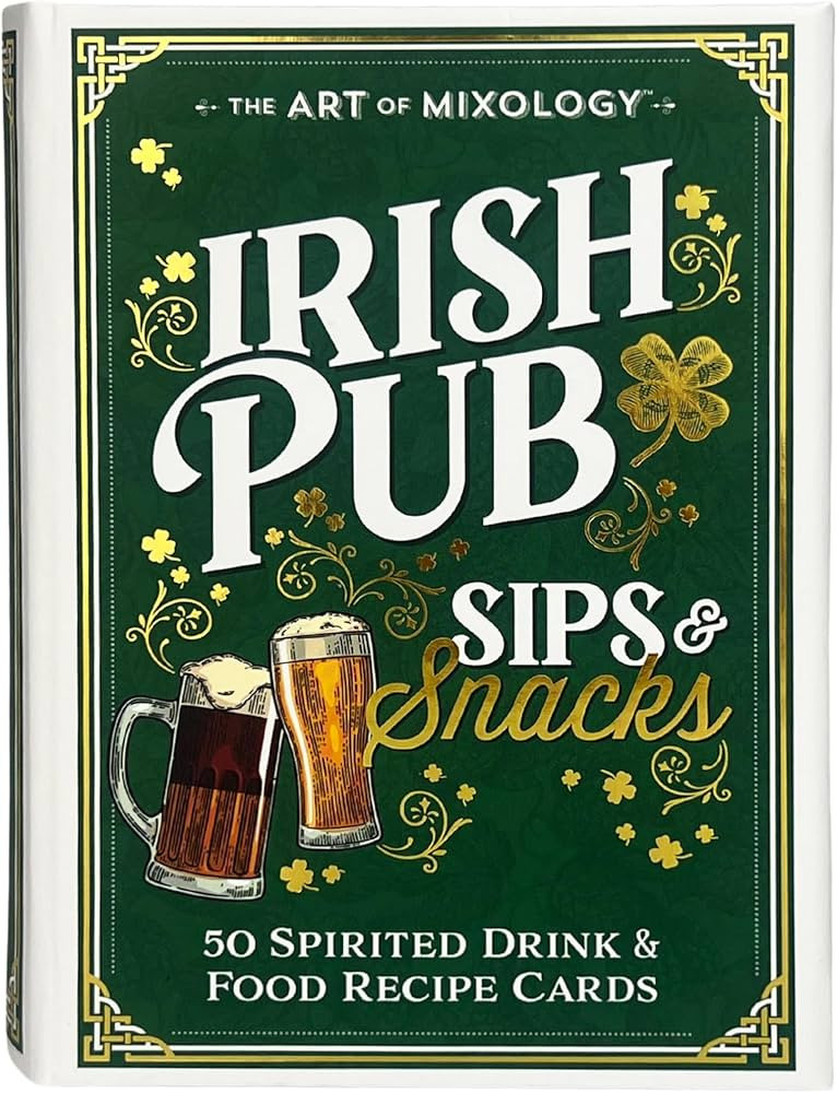 The Art of Mixology: Irish Pub Sips & Snacks - Drink and Food Recipe Cards, Great for St. Patrick... | Amazon (US)