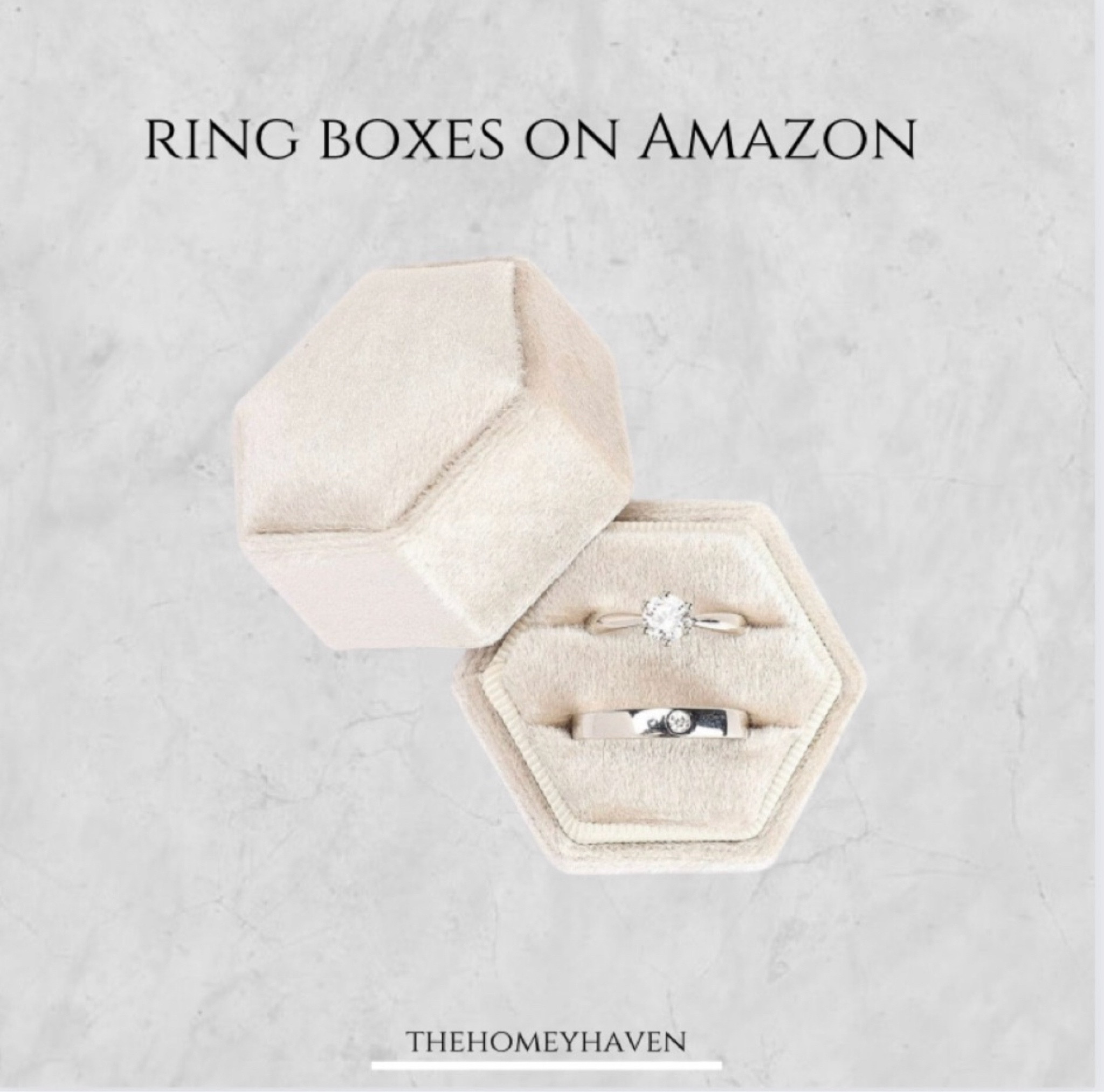 Velvet ring boxes is all shapes and colors! Perfect for flat lays on the morning of your wedding!

Wedding day
Wedding photos
Velvet ring box 
Amazon finds 
Amazon wedding 
Amazon 
Bridal shower 
Engagement party
Engagement picture 
Wedding 
Bride


#LTKFindsUnder50 #LTKWedding #LTKFindsUnder100