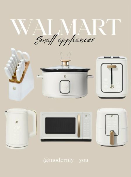 Drew Berrymore White appliance collection from Walmart - gorgeous! 



#LTKGiftGuide #LTKstyletip #LTKhome