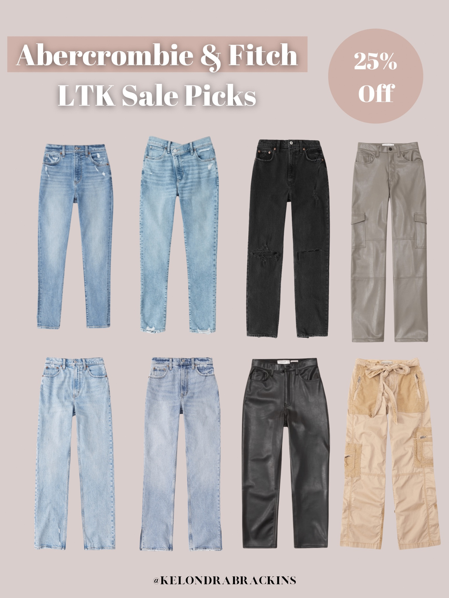 Abercrombie Jeans 25% off.

90s Jeans // Abercrombie Jeans // Abercrombie Faux Leather Pants // Cargo Pants // Faux Leather Pants // Skinny Jeans // Mom Jeans

#LTKunder100 #LTKSale #LTKsalealert