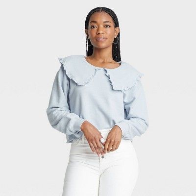 Women's Cropped Fashion Sweatshirt - Universal Thread™ | Target