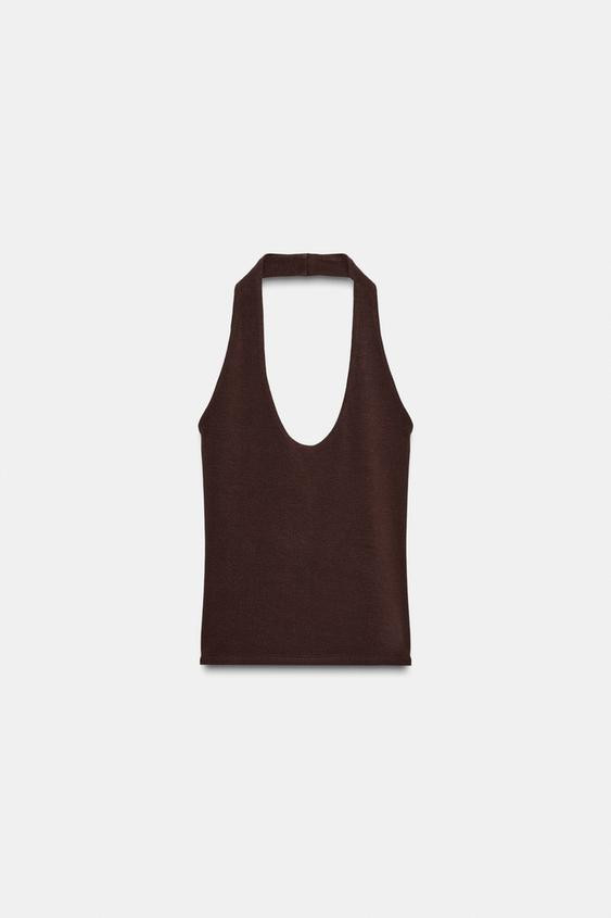 HALTER TOP | Zara US