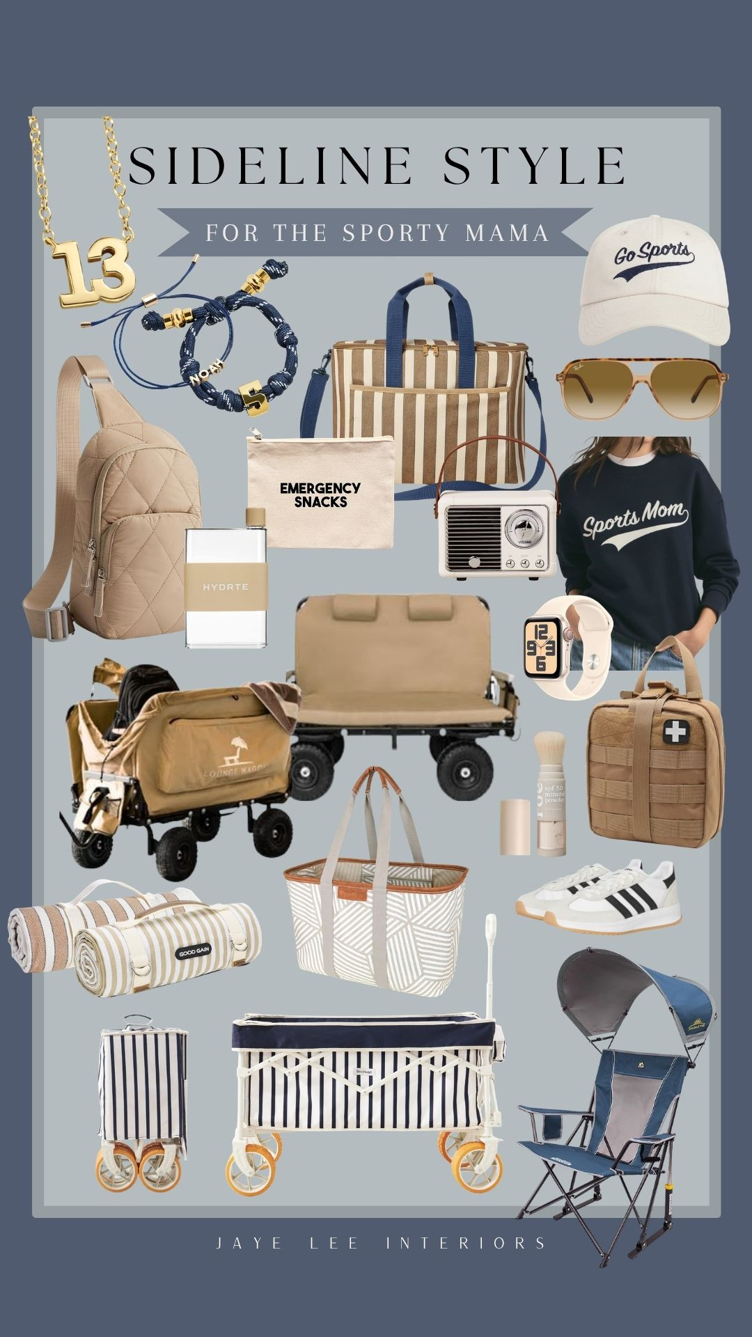 Spectator style must-haves for the sports mama… #SoccerMom #BaseballMom #SoftballMom #sportsmom #TeamMom #TeamSports #Tailgate #Glamping #StadiumChair #mistumbrella #Trolley #Wagon #CollapsibleTote #PicnicBlanket #BeachUmbrella #BeachChair #Camping #outdoor #outdoorsports #ClipOnBluetoothSpeaker #BluetoothSpeaker #WaterBottle #MineralSunscreen #SunscreenHack #BabySunscreen #SportsTent #CollapsibleWagon #Baseballhat #SportsMom #NeutralStyle #LTKfitness #sneakers #coolerBag #FirstAidKit #bleacherSeat #sunglasses #gameday #applewatch

#LTKkids#LTKSeasonal#LTKActive#LTKKids 

 #LTKMothersDay #LTKmomlife