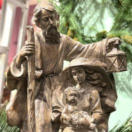 Holy Family Nativity Figurine | Antique Farm House