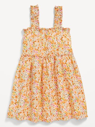 Sleeveless Ruffled Swing Dress for Toddler Girls | Old Navy (CA)
