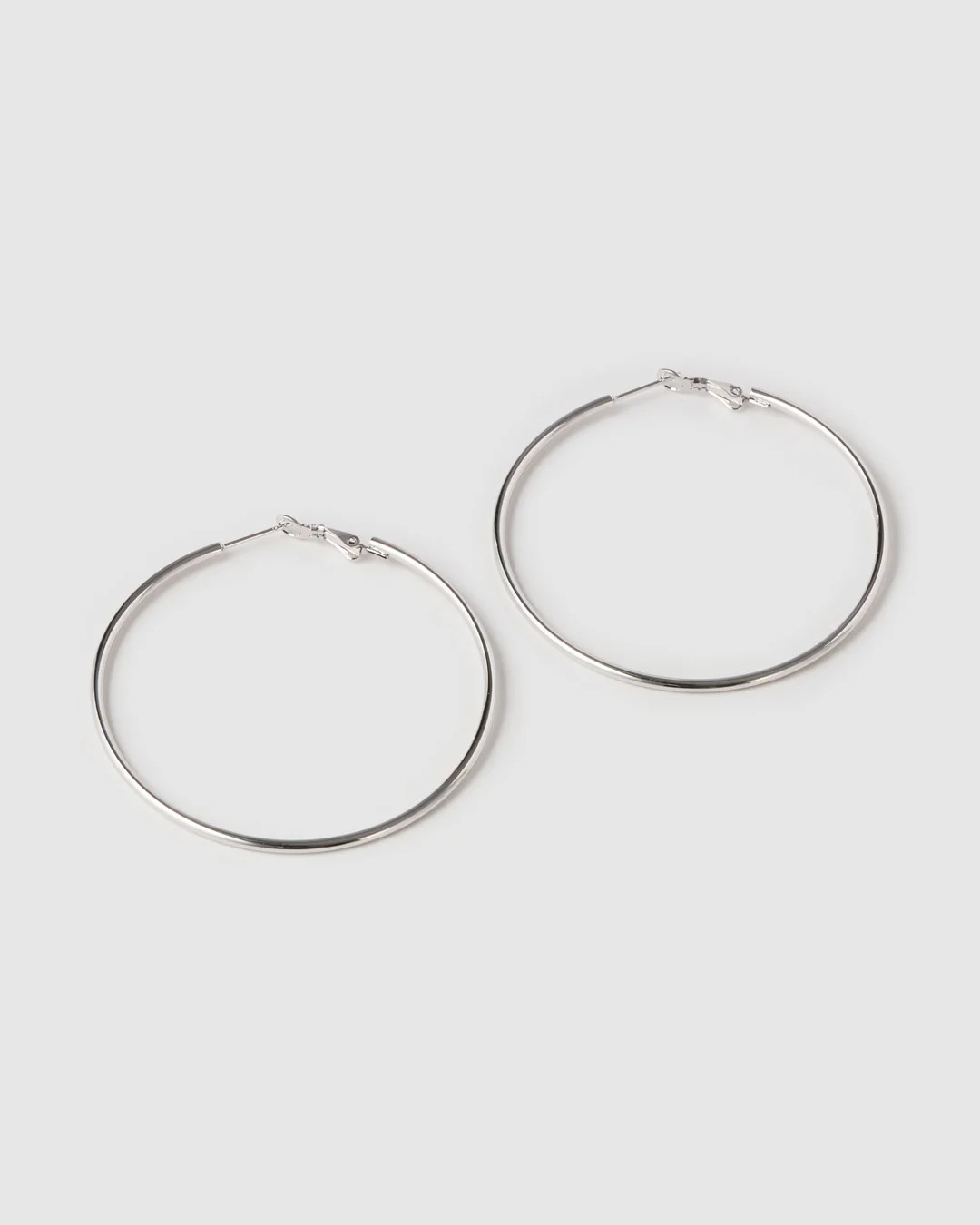 Maddy Silver Hoop Earrings | Arms Of Eve