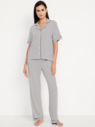 Classic Jersey Pajama Pant Set | Old Navy (US)