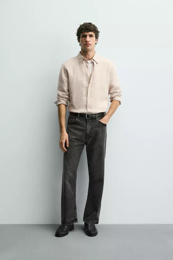 REGULAR FIT HEMD AUS 100 % LEINEN | Zara DE