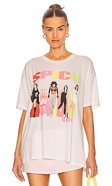 DAYDREAMER Spice Up Your Life Merch Tee in Vintage White from Revolve.com | Revolve Clothing (Global)