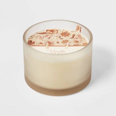 3-Wick Jar Vanilla Pumpkin Stucco Candle - Threshold&#8482; | Target