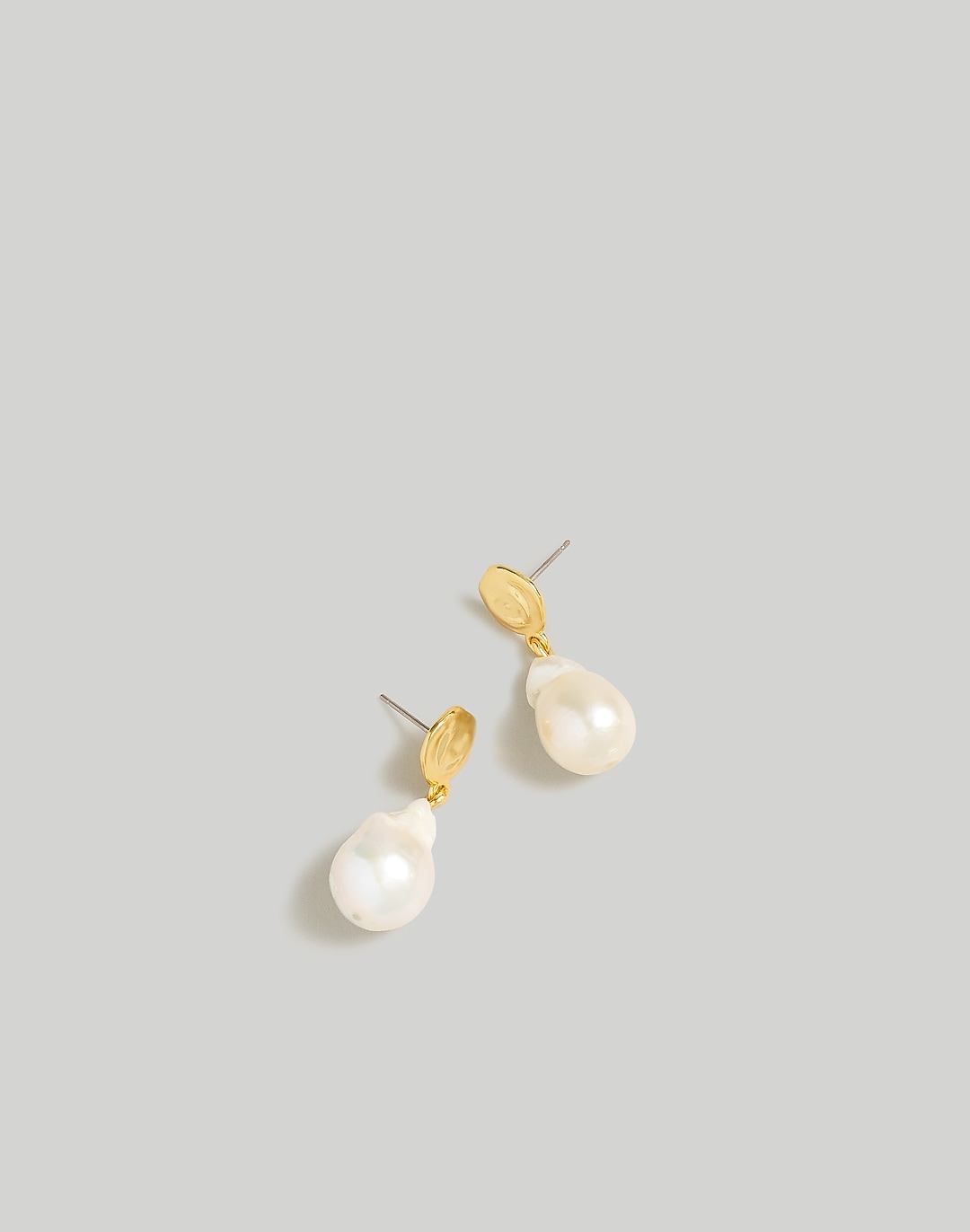 Casted Pearl Statement Earrings | Madewell