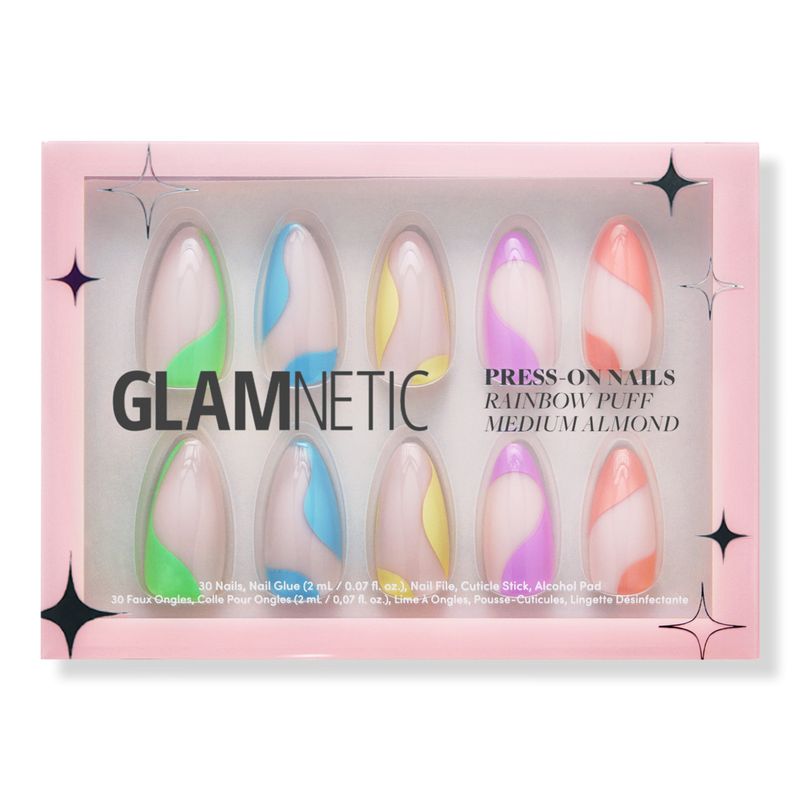 Glamnetic Rainbow Buff Press-On Nails | Ulta Beauty | Ulta