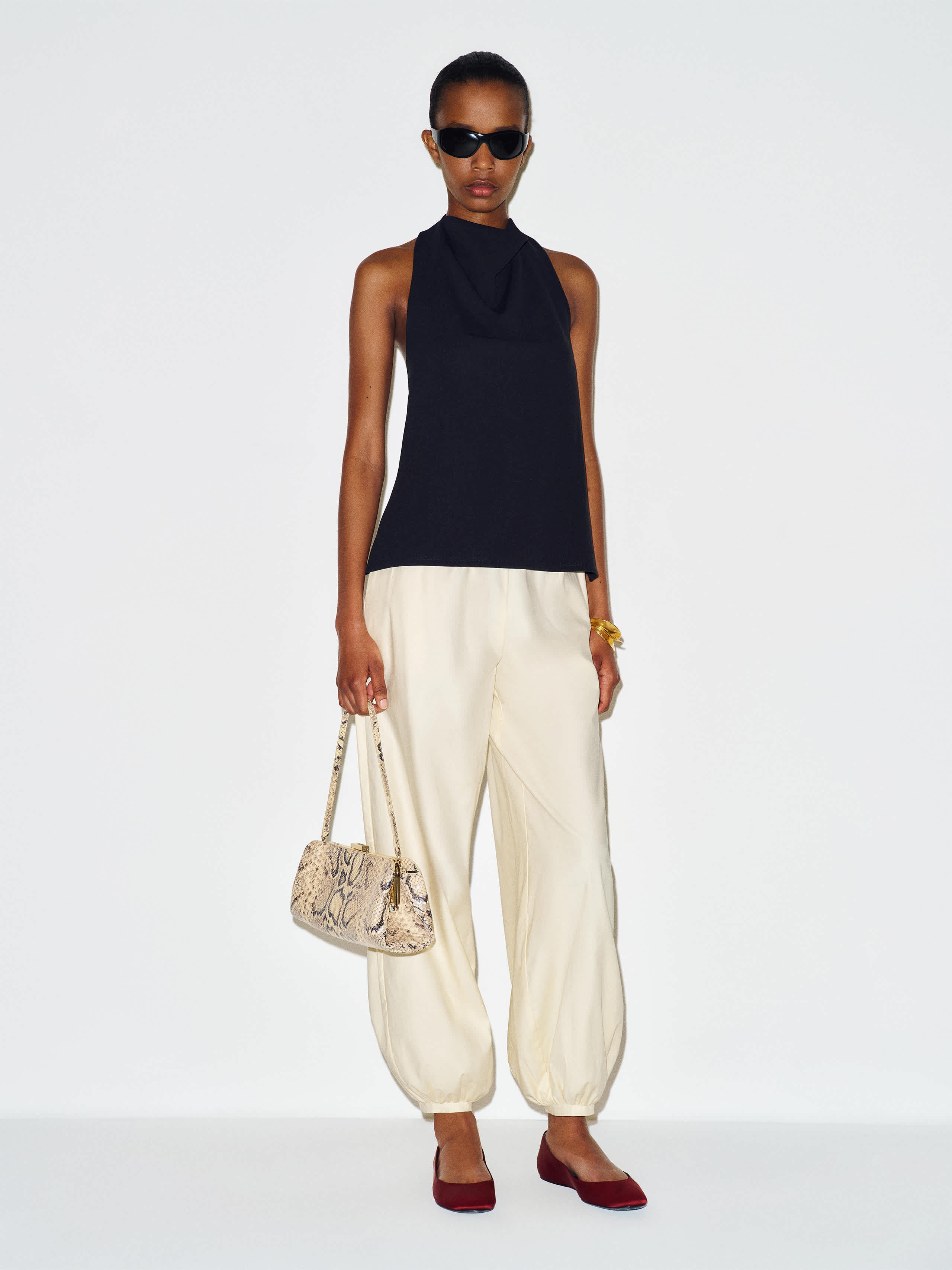 Reformation Ember Knit Top Black XS | Reformation (Global)